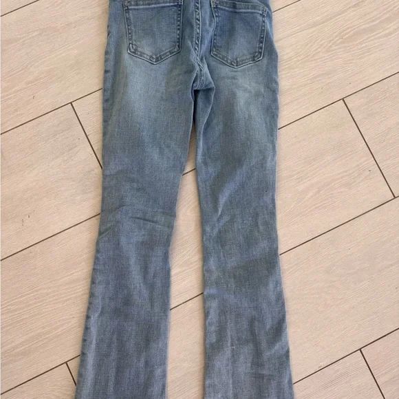 Katie J NYC Light Blue Jeans 7/8 - Picture 3 of 4